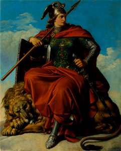 Karl von Blaas - Allegorie der Tapferkeit - 2716 - Kunsthistorisches Museum