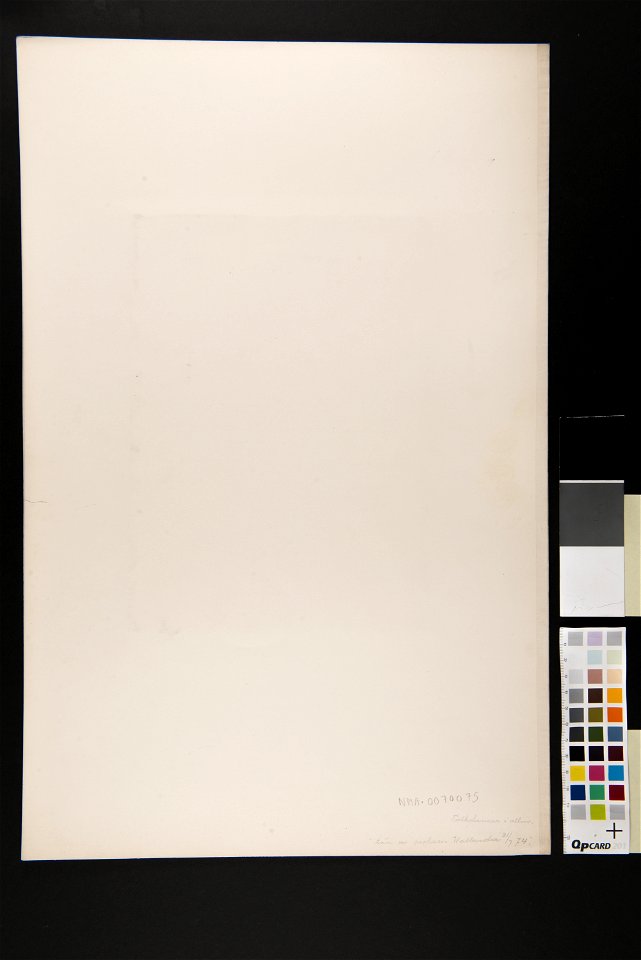 Karl och qvinnodrägt, Ljusdahl 1840 Blyerstskissad kivnna och akvarellerad man som dansar - Nordiska museet - NMA.0070075 (3)