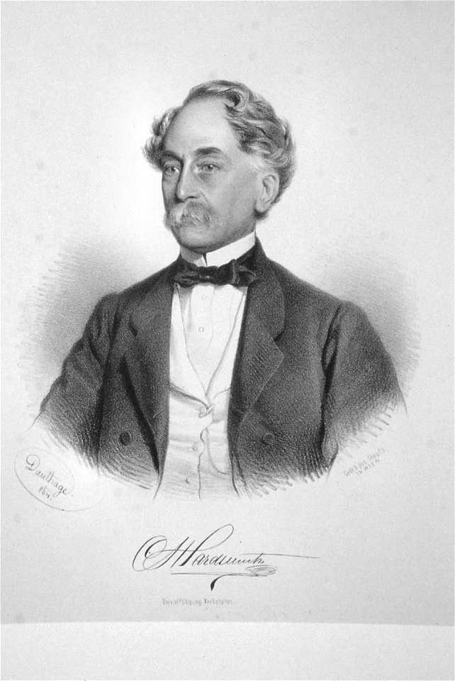 Karl von Hardtmuth Litho