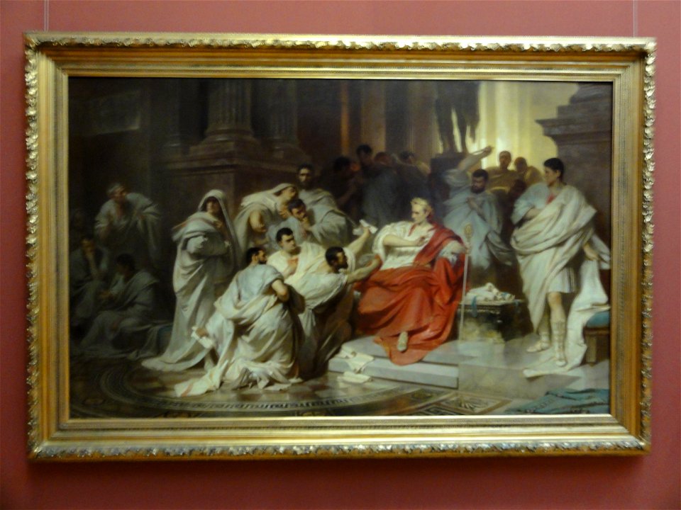Karl von Piloty — Ermordung Caesars