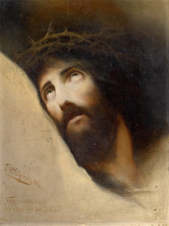Karl Wilhelm Diefenbach Vater verzeih Ihnen 1887