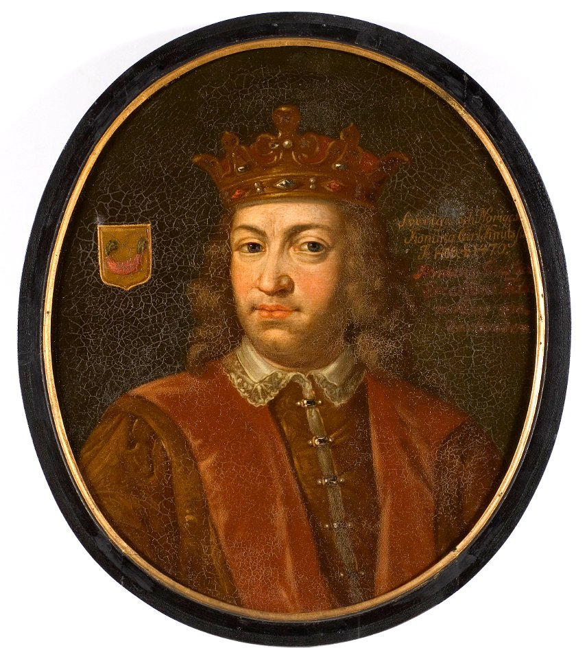 Karl VIII Knutsson Bonde, 1408-70, konung av Sverige och Norge - Nationalmuseum - 15059