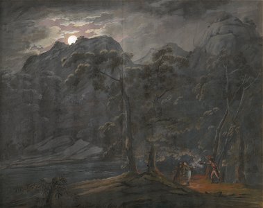 Karol Marko st. - Ambush in the Forest - O 6444 - Slovak National Gallery
