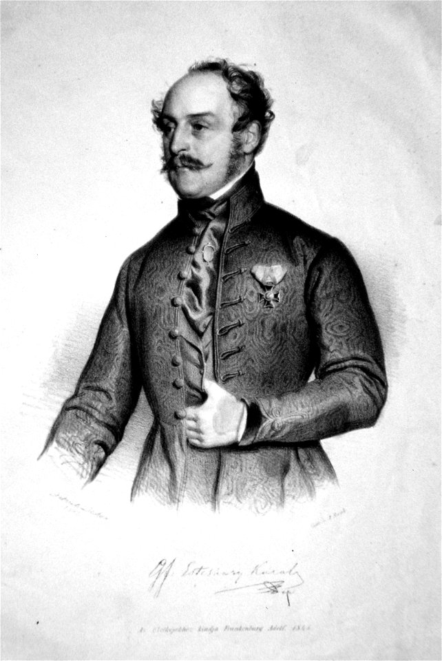 Karl von Esterhazy Litho