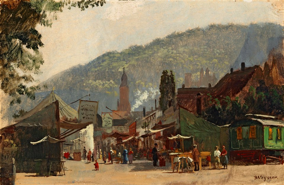 Karl Weysser Herbstmesse auf dem Jubiläumsplatz in Heidelberg