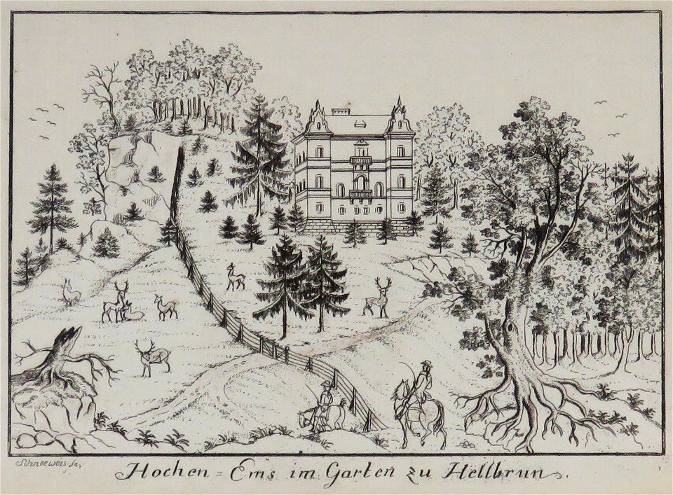 Karl Schneeweis Monatsschlössl Hellbrunn