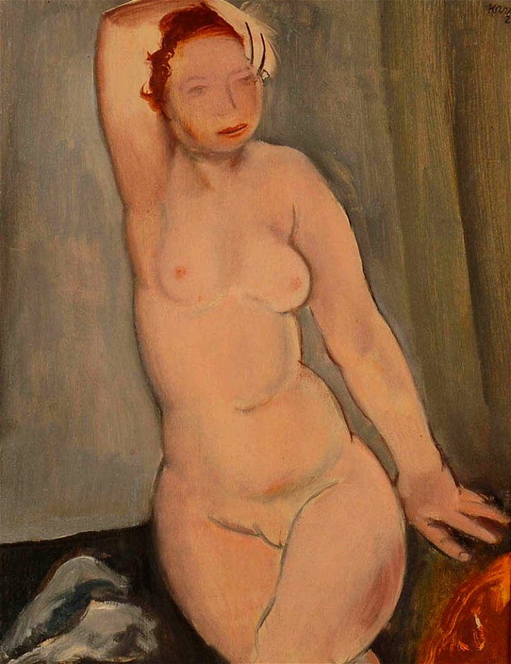 Georges Kars, Nu assis