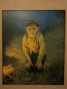 Karl Witkowski - Bonfire, 1907