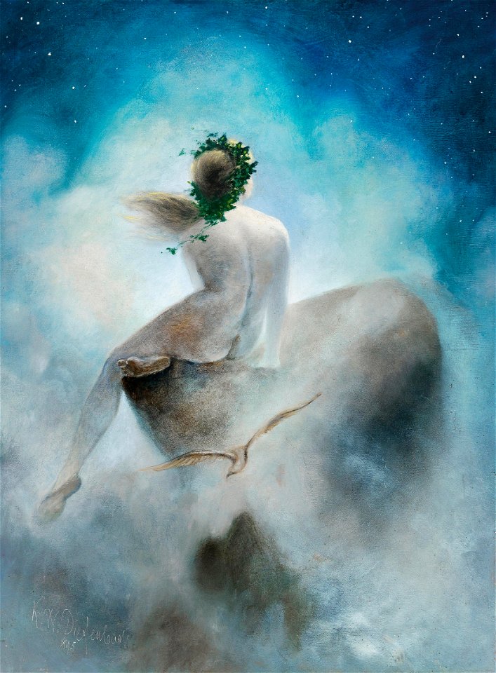 Karl Wilhelm Diefenbach - Asking the stars
