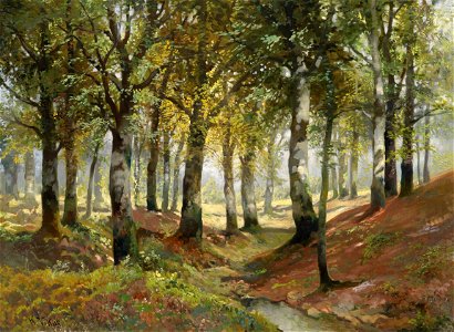 Karl Vikas Waldlandschaft