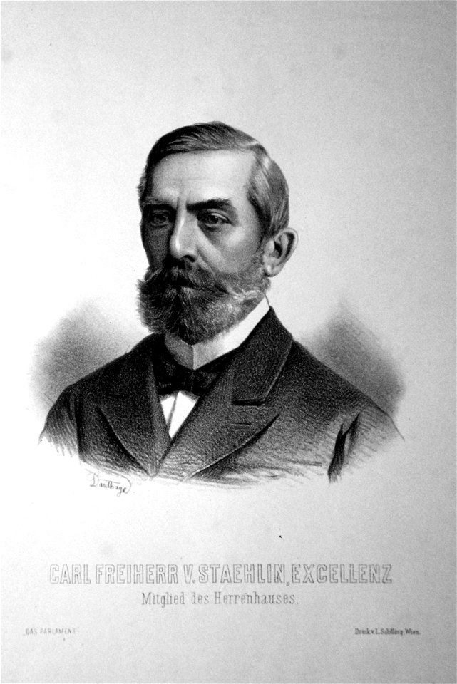 Karl von Stehlin Litho