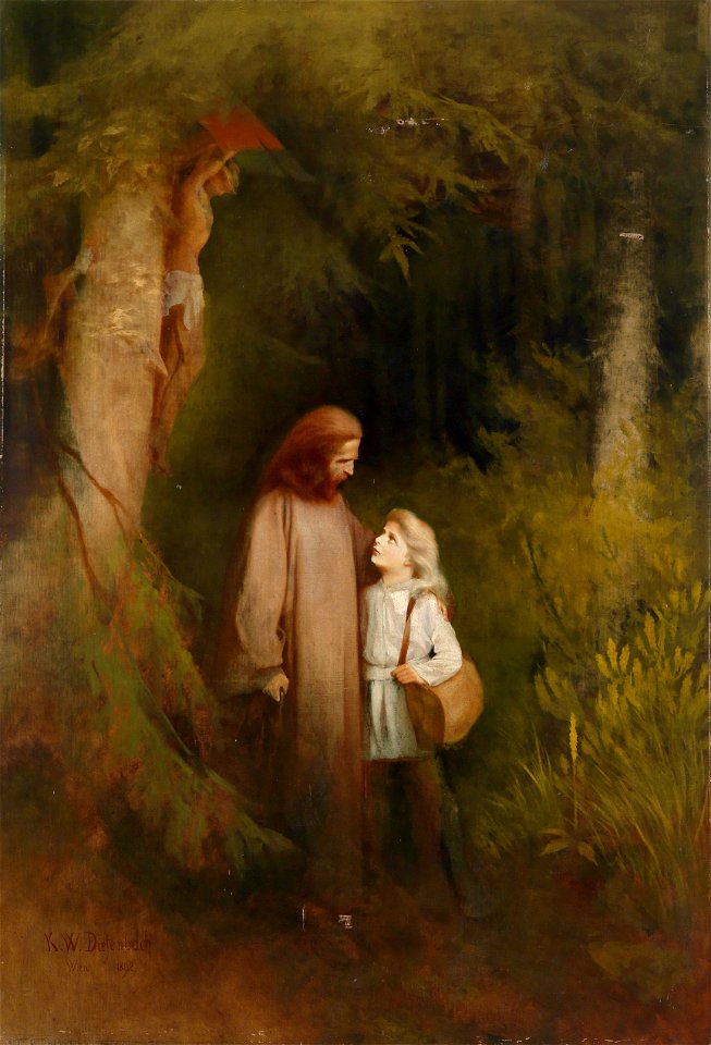 Karl Wilhelm Diefenbach Abschied 1892