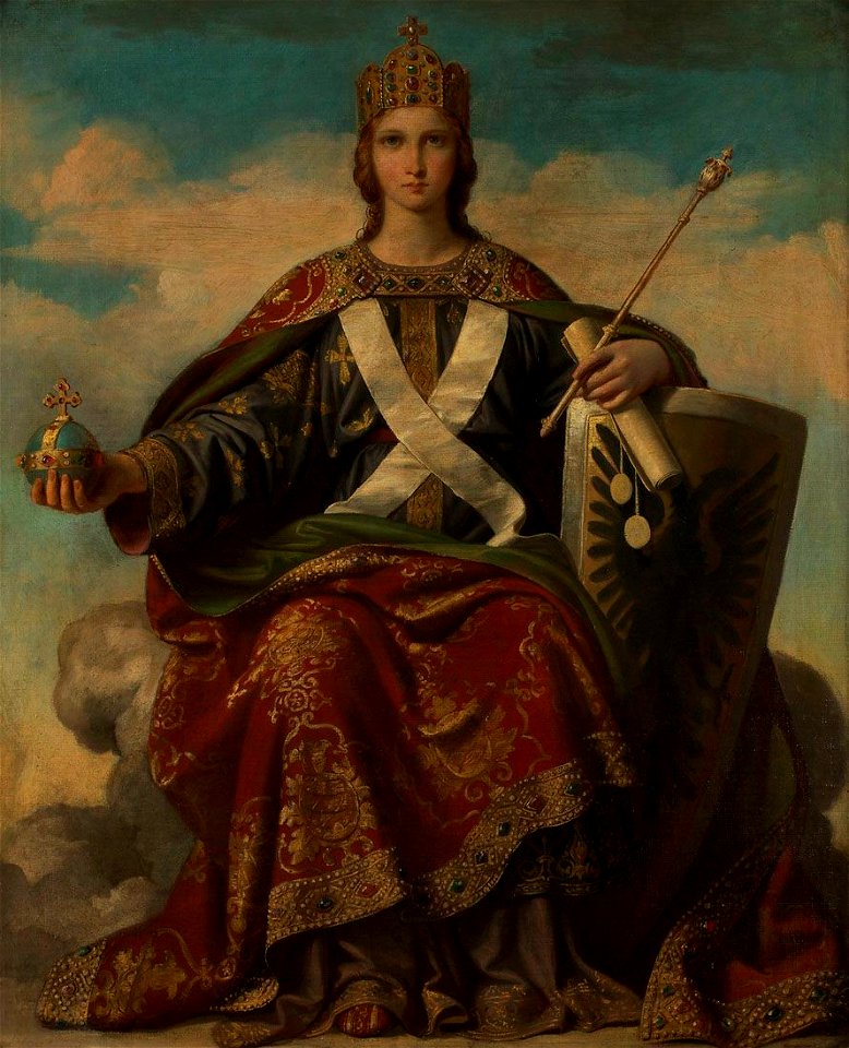 Karl von Blaas - Allegorie der Macht - 2718 - Kunsthistorisches Museum