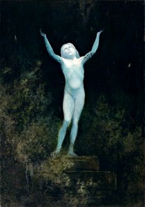 Karl Wilhelm Diefenbach Erscheinung c1890