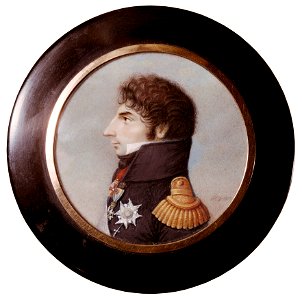 Karl XIV Johan (1763-1844) (Catherine-Marie Roos af Hjelmsäter) - Nationalmuseum - 24709