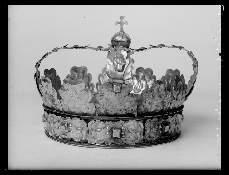 Karl X Gustavs begravningskrona - Livrustkammaren - 62448