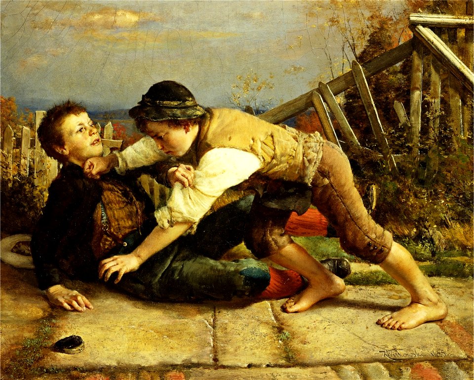 Karl Witkowski - Boyish Pranks, 1885