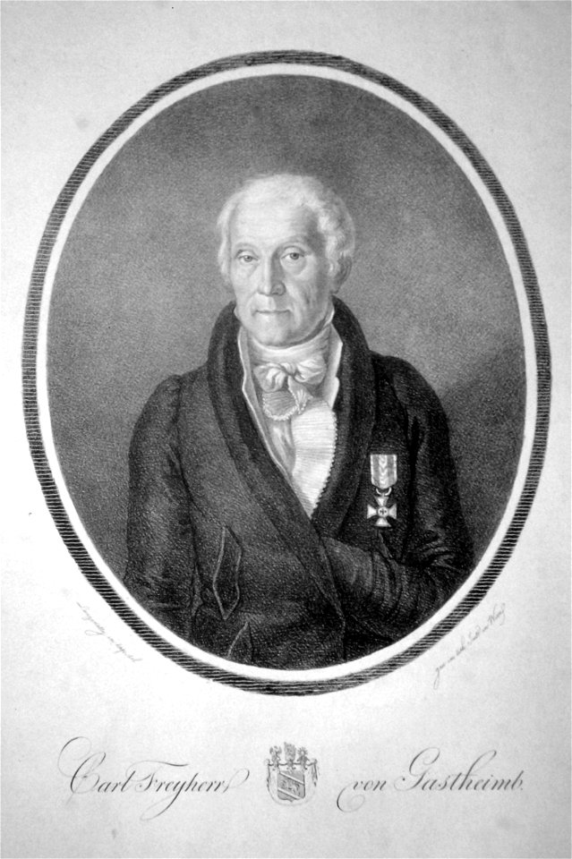 Karl von Gastheimb Litho