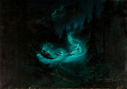 Karl Wilhelm Diefenbach - The fairy dance