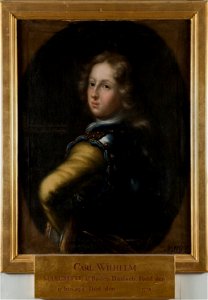 Karl Vilhelm, 1679-1738, markgreve av Baden-Durlach (David Klöcker Ehrenstrahl) - Nationalmuseum - 15927