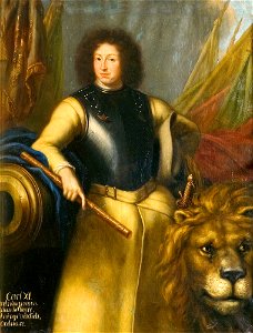 Karl XI, 1655-1697, konung av Sverige pfalzgreve av Zweibrücken (David Klöcker Ehrenstrahl) - Nationalmuseum - 15083