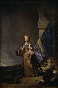 Karl XI, 1655-1697, konung av Sverige pfalzgreve av Zweibrücken (Abraham Wuchters) - Nationalmuseum - 15117