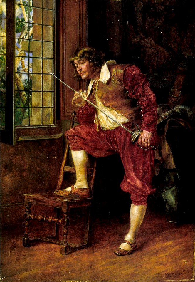 Karlovszky Figure from the Period of Louis XIII 1897