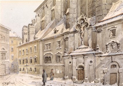 Karl Wenzel Zajicek Winterspaziergang