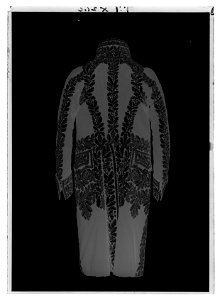 Karl XIV Johans franska marskalksuniform - Livrustkammaren - 18509-negative