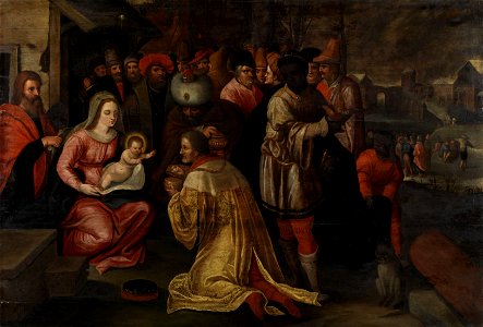 Kaspar van den Hoecke Anbetung des Kindes