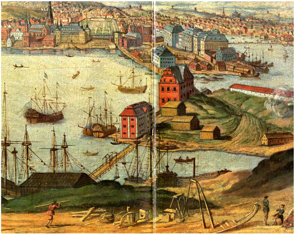 Kastellholmen Skeppsholmen 1700