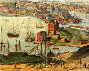 Kastellholmen Skeppsholmen 1700