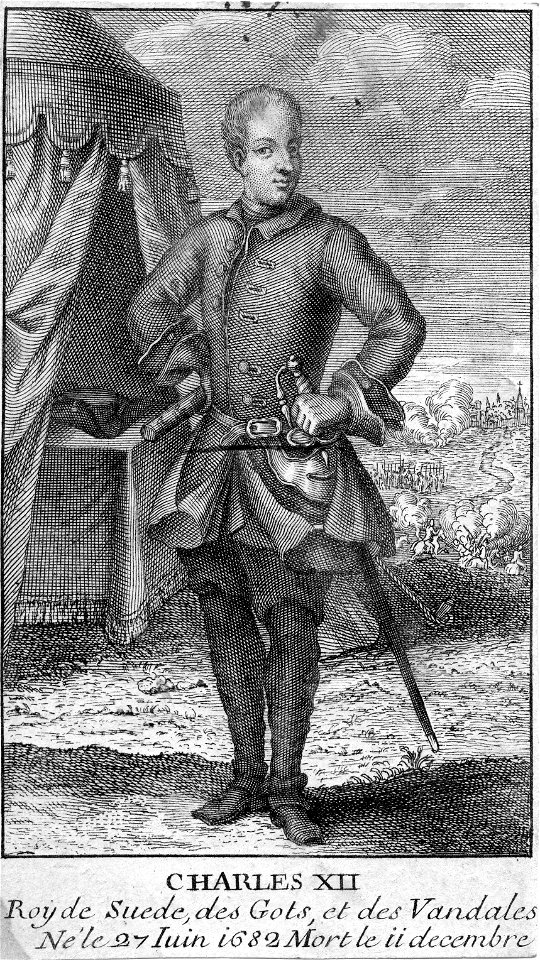 Karl XII (gravure anonyme)