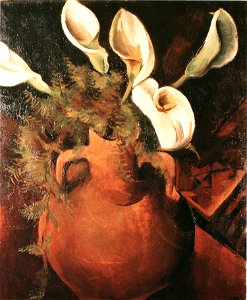 Georges Kars, Zátiší s dózou a kalami, 1912
