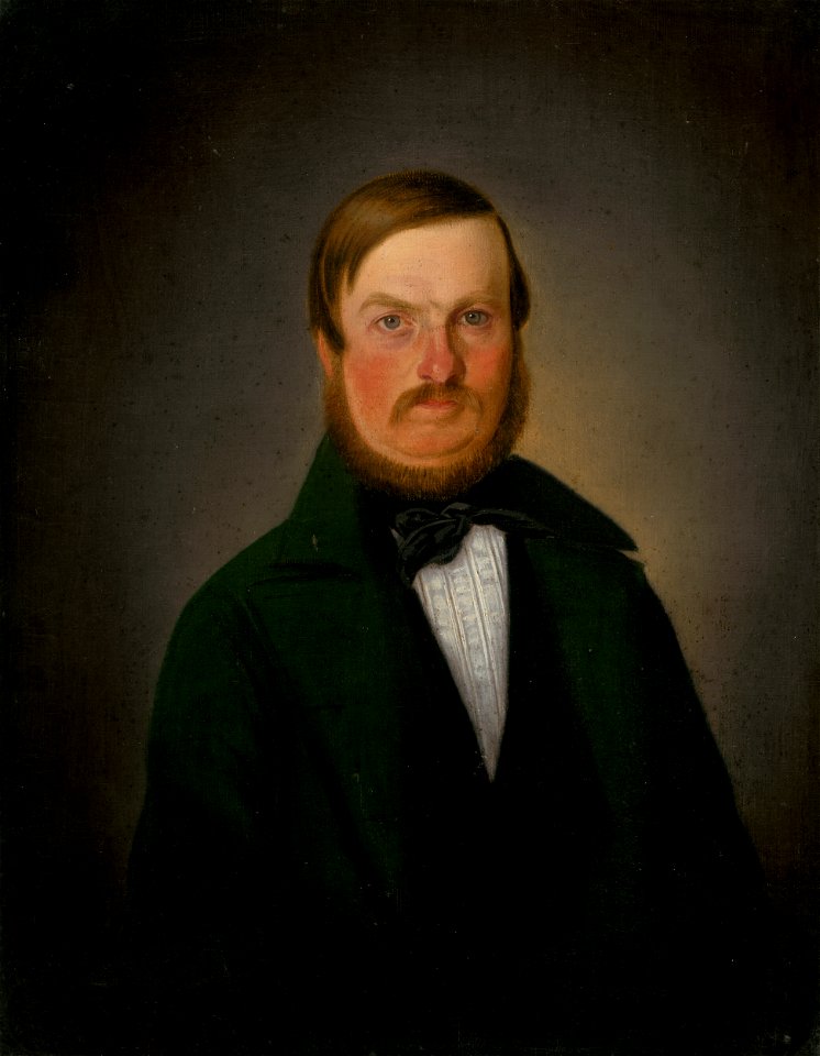 Karol Tibély - Portrait of Sigismund Tibély - O 3749 - Slovak National Gallery