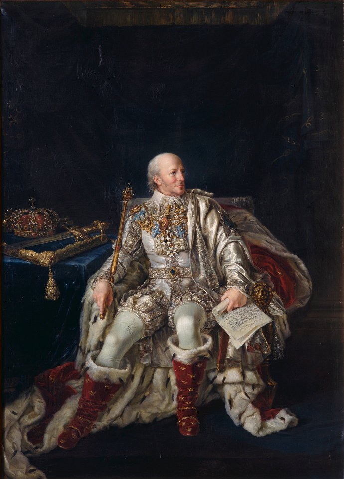 Karl XIII, 1748-1818, kung av Sverige och Norge (Per Krafft d.y.) - Nationalmuseum - 39704