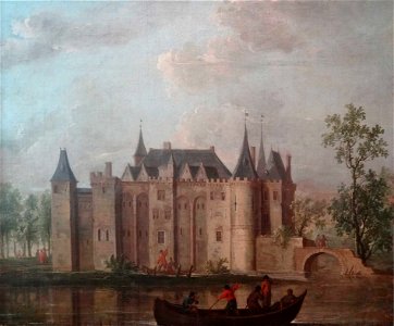 Kasteel van Gouda2 door Christoffel Pierson