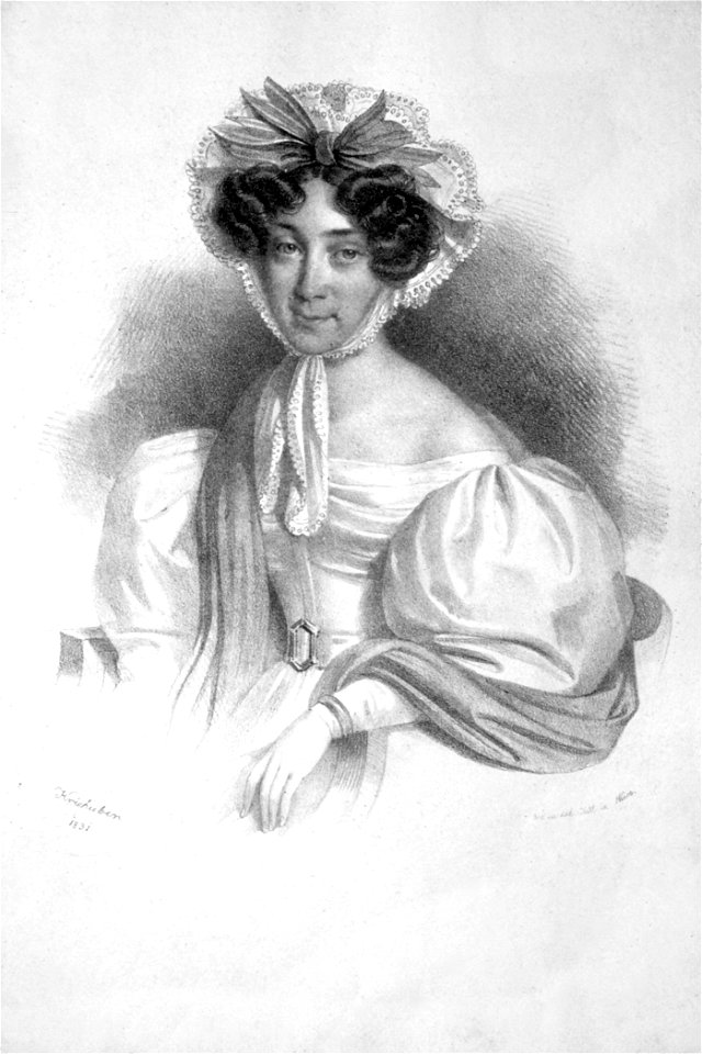 Karoline Hadik Litho