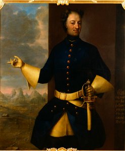 Karl XII, 1682-1718, konung av Sverige pfgalzgreve av Zweibrücken (Johan Heinrich Wedekind) - Nationalmuseum - 15084