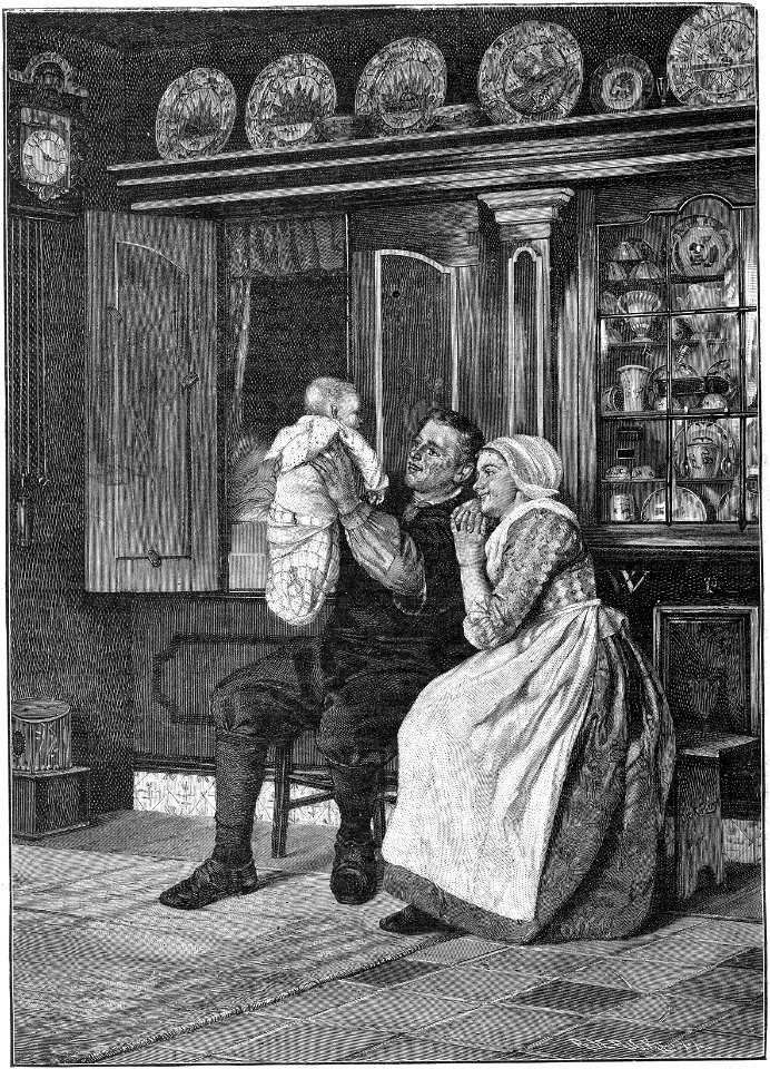 Kath. Illustratie 1894 Der Stamhalter, (Otto Kirberg, Maler)