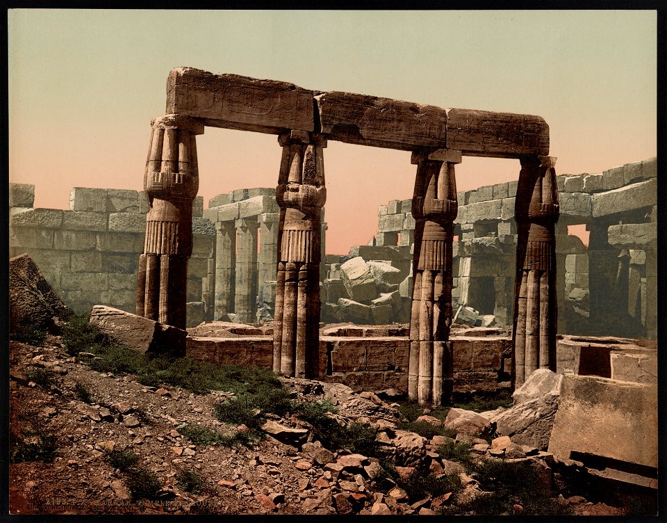 Karnak, Temple de Thouthmes LCCN2017656962