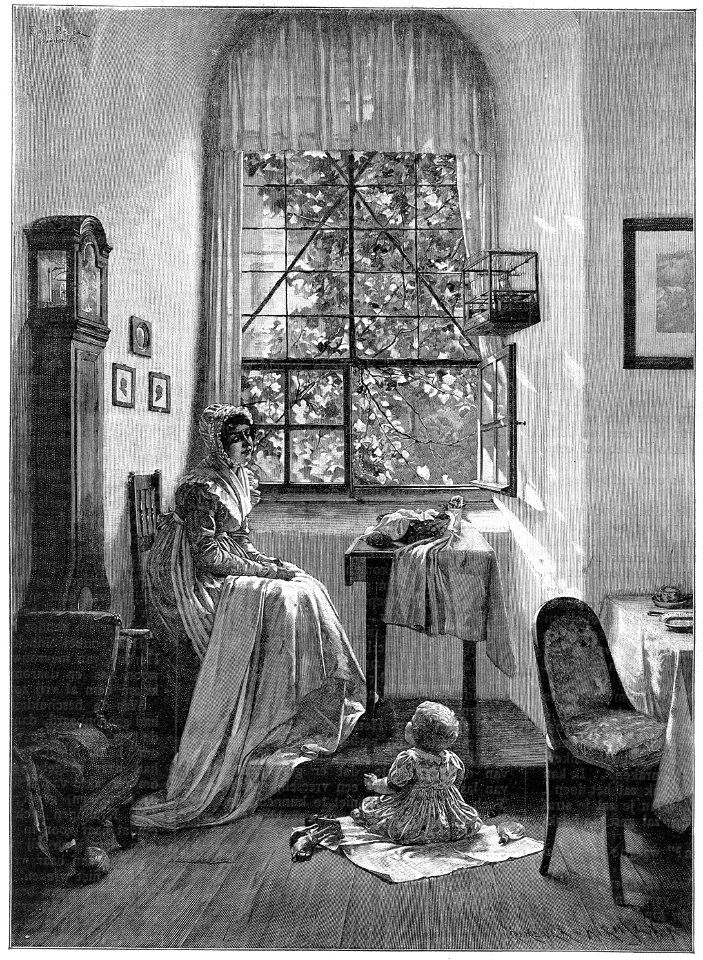 Kath Illustratie 1894 De eerste lentedag, naar Ernst Brace