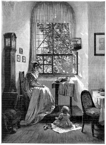 Kath Illustratie 1894 De eerste lentedag, naar Ernst Brace