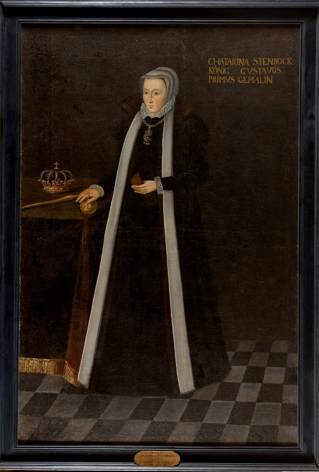 Katarina Stenbock,1535-1621, drottning av Sverige - Nationalmuseum - 16077