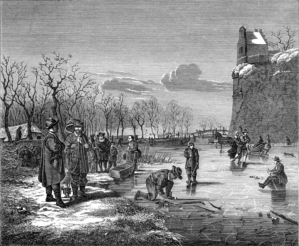 Kath. Illustratie 1869-1870 nr 36 p.284 gravure Een Landschap van A.van den Velde