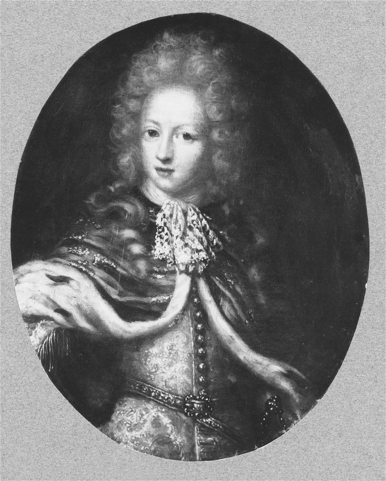 Karl XII, 1682-1718, konung av Sverige pfalzgreve av Zweibrücken (David Klöcker Ehrenstrahl) - Nationalmuseum - 14988