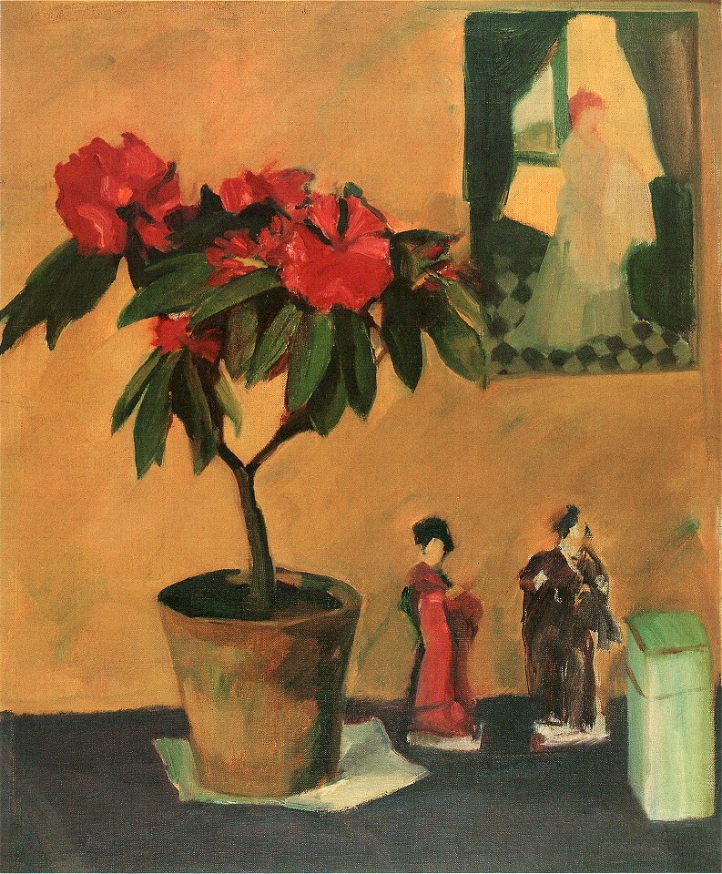 Georges Kars, Zátiší s japonerií, 1909, VMG265