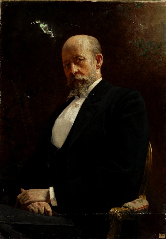 Karol Miller - Portrait of Teodor Rygier, sculptor - MP 661 MNW - National Museum in Warsaw