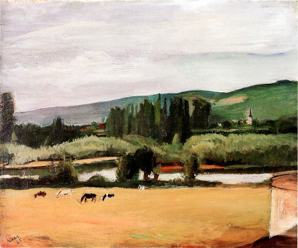 Georges Kars, Krajina u Kralup, 1925