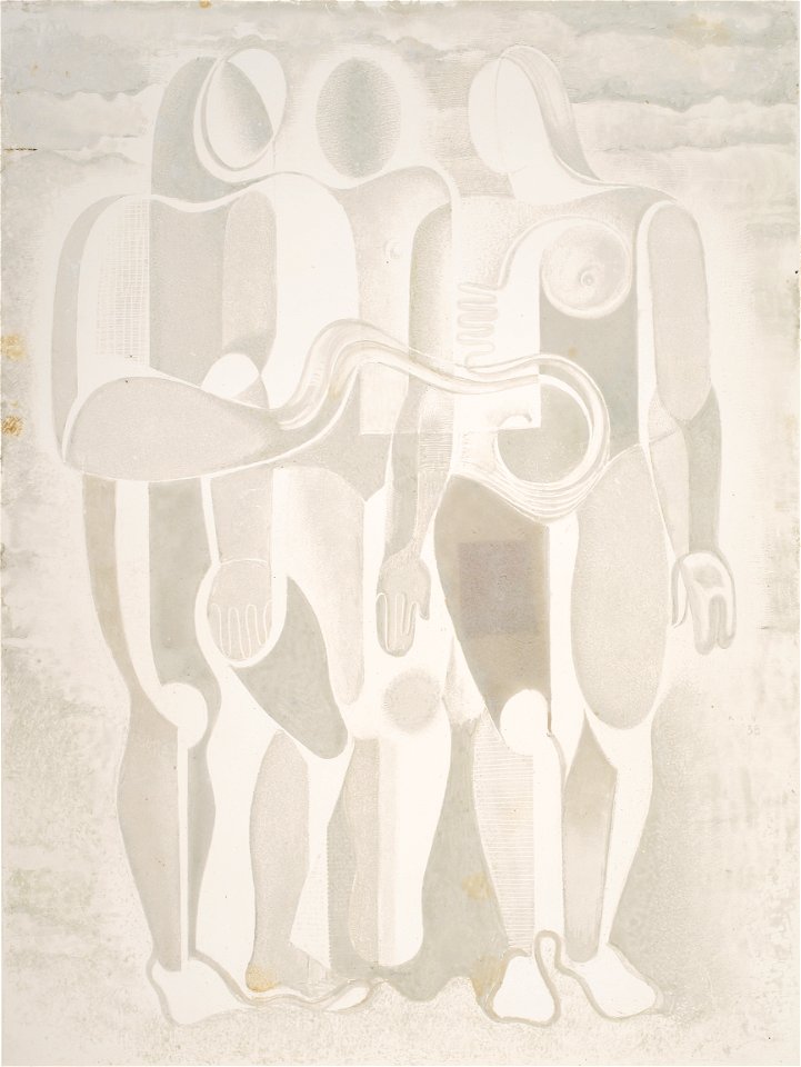 Karol Hiller - Klisza do kompozycji heliograficznej nr. XXVIII
